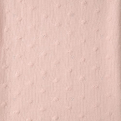 Polka Dot Textured Jersey POISRELIEF Blush / Blush